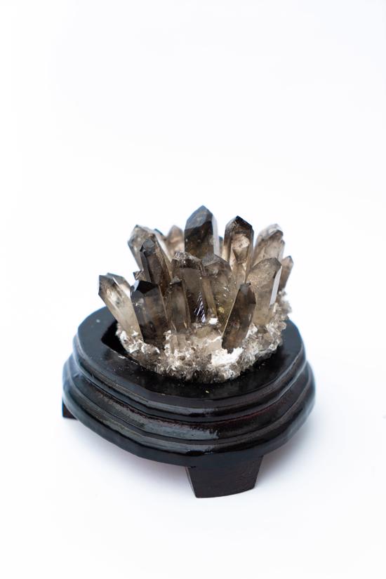 Men genel Dumanlı Kuvars Taş Standlı