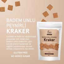 Erkek genel Badem Unlu Peynirli Kraker Glutensiz Atıştırmalık