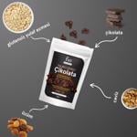 Erkek genel Yulaflı Cevizli Sütlü Çikolata Glutensiz Atıştırma