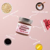 Erkek genel Granola Butter Çilek Glutensiz Şekersiz Vegan