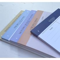 Erkek genel 5 li Bloknot Seti