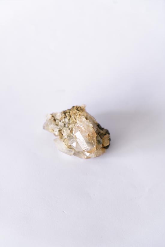 Erkek genel Epidotlu Kuvars Taş Kütle No12 70gr