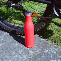 Erkek genel Mercan Pembe Termos 750 ml, Paslanmaz Çelik Sızdır