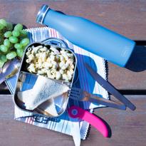 Erkek genel Okyanus Mavi Termos 500 ml, Paslanmaz Çelik Sızdır