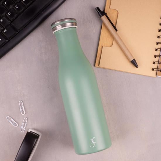 Men genel Adaçayı Yeşil Termos 500 ml, Paslanmaz Çelik Sızdı