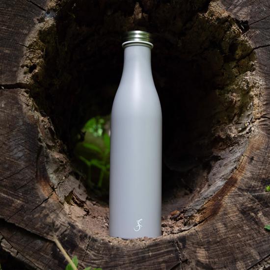 Men genel Granit Gri Termos 750 ml, Paslanmaz Çelik Sızdırma