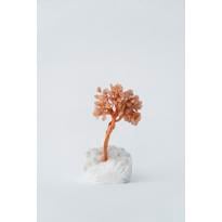 Erkek genel Çilek Kuvars Hayat Ağacı- Kristal Kuvars