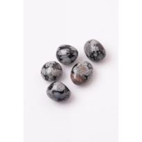 Erkek genel Kar Tanesi Obsidyen Taş