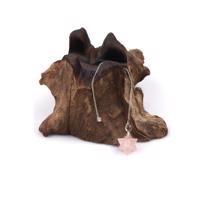 Erkek genel Sarkaç Merkaba Pembe Kuvars