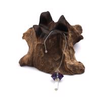 Erkek genel Sarkaç Pandül Ametist-Kristal Kuvars