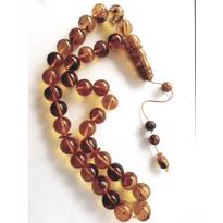 Erkek genel Tesbih Kehribar Büyük  Model 2