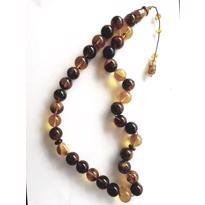 Erkek genel Tesbih Kehribar Büyük  Model 3