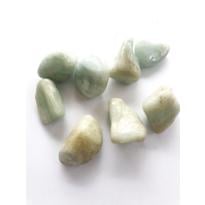 Erkek genel Akuamarin Taş Tamburlanmış