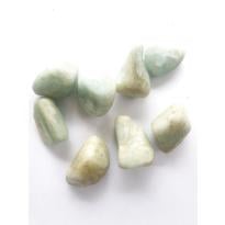 Erkek genel Akuamarin Taş Tamburlanmış