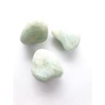 Erkek genel Akuamarin Taş Tamburlanmış