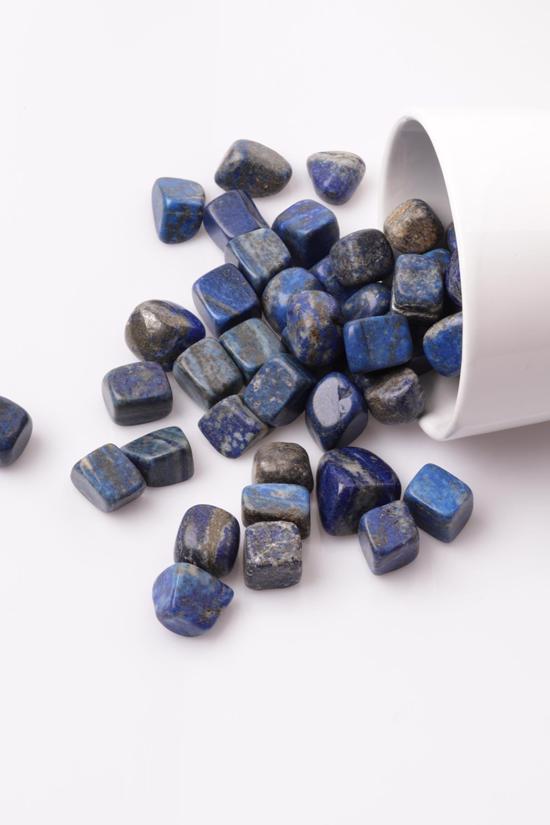 Erkek genel Lapis Lazulis Taş Tamburlanmış