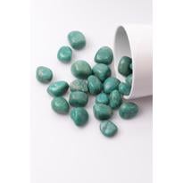 Erkek genel Amazonit Taş Tamburlanmış