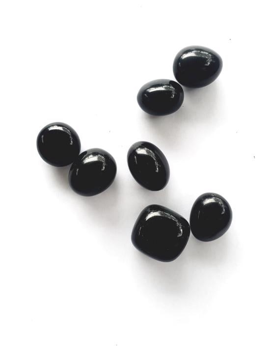Erkek genel Obsidyen Tamburlanmış