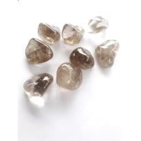 Erkek genel Dumanlı Kuvars Taş Tamburlanmış