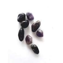 Erkek genel Ametist Taş Tamburlanmış No2