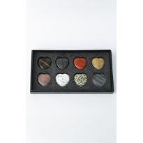 Erkek genel Kalp Kesim Taş Set 8li