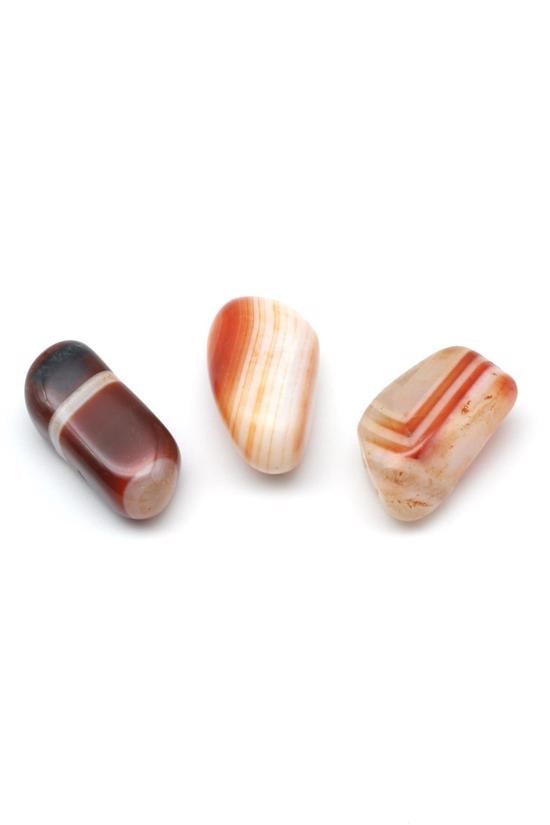 Erkek genel Akik Taş Tamburlanmış