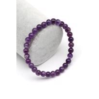 Erkek genel Ametist Doğal Taş Bileklik