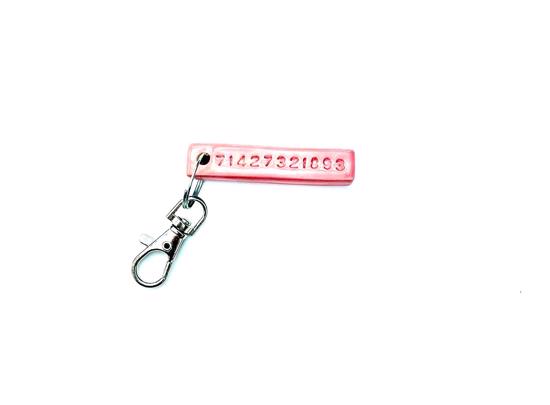 Erkek genel 71427321893 Şerit Anahtarlık -Pembe