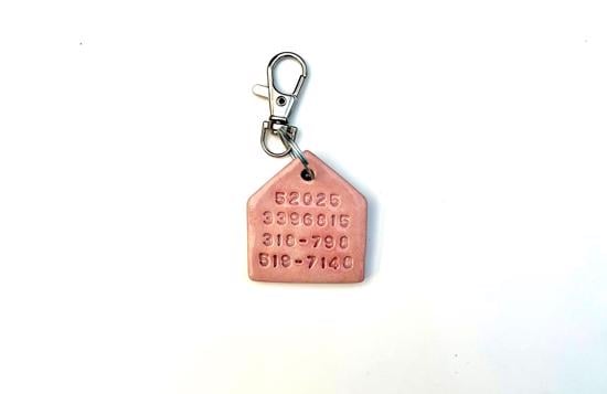 Erkek genel Ev Anahtarlık Model 3- Pembe
