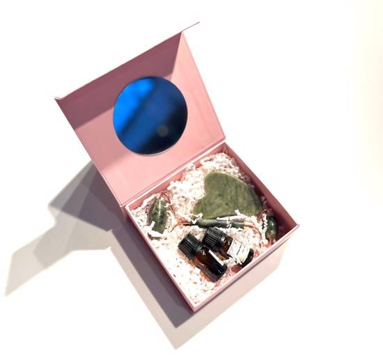 Erkek genel Face Roller Set Hediye Kutu