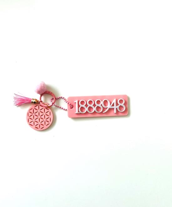 Erkek genel 1888948 Anahtarlık- Pembe