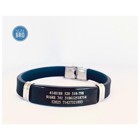 Erkek genel Para Mıknatısı Çelik Bileklik