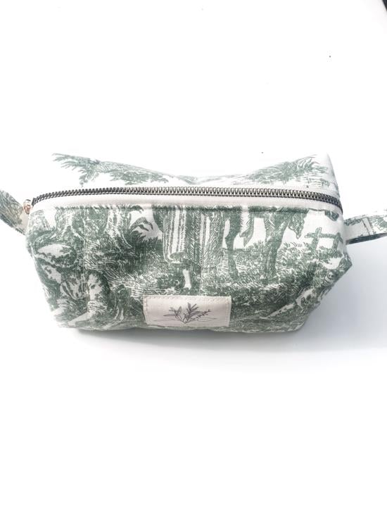 Erkek genel El Çantası- Yeşil Desenli