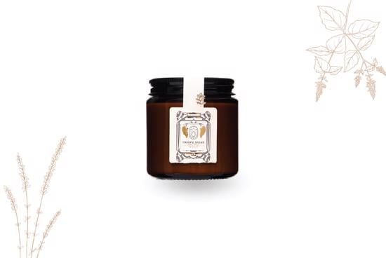 Erkek genel Patchouli Melez Lavanta Amber Cam Soyalı Mum