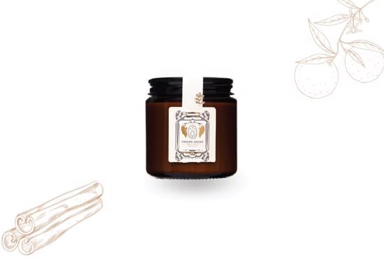 Erkek genel Karanfil Tarçın Patchouli Amber Cam Soyalı Mum