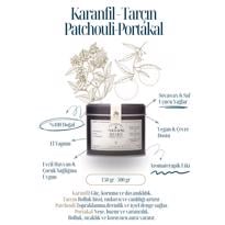 Erkek genel Karanfil Tarçın Patchouli Teneke Soyalı Mum 150gr