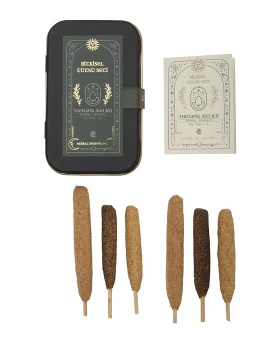 Erkek genel 6lı Ağaç Tütsü Seti