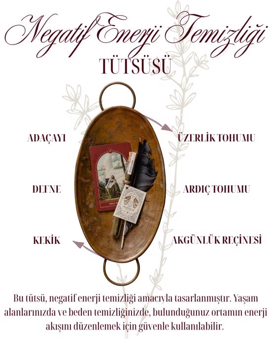 Erkek genel Negatif Enerji Temizliği Tütsü