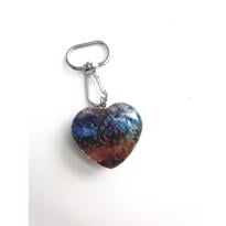 genel Organit Kolye Ucu-Anahtarlık Kalp