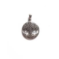 genel Hayat Ağacı Gümüş Kolye Ucu