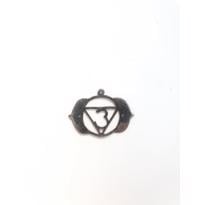 genel Alın Çakrası Sembollü Gümüş Kolye Ucu Büyük