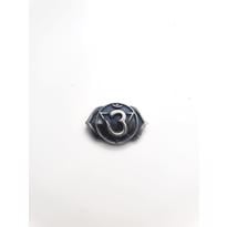 genel Alın Çakrası Sembollü Gümüş Kolye Ucu Küçük