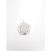 genel Yaşam Çiçeği Gümüş Kolye Ucu