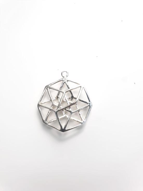 Erkek genel Gümüş Kolye Ucu