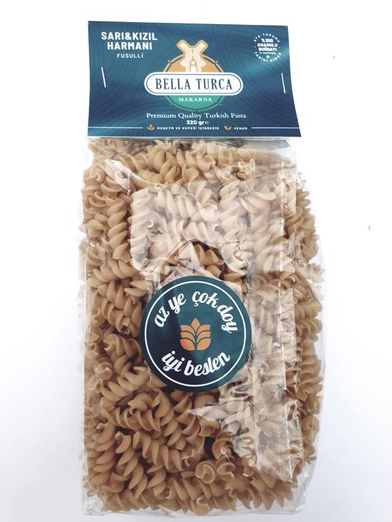 Erkek genel Sarı -Kızıl Harmanı Sade Fusulli