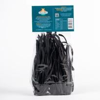 Erkek genel Sarı -Kızıl Harmanı Siyah Fettuccine