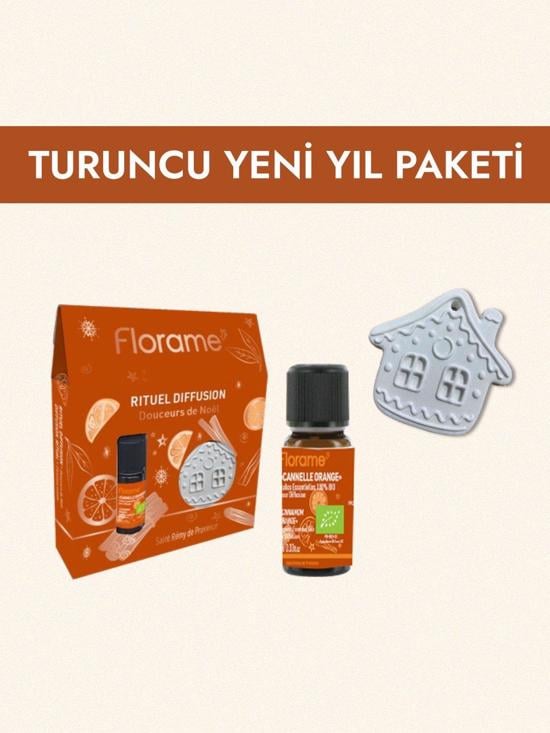 Men genel Turuncu Yeni Yıl Paketi- Tarçın Portakal
