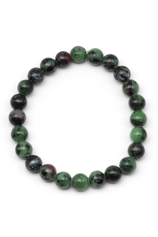 Erkek genel Anyolit Doğal Taş Bileklik Büyük