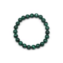 Erkek genel Malakit Doğal Taş Bileklik Büyük