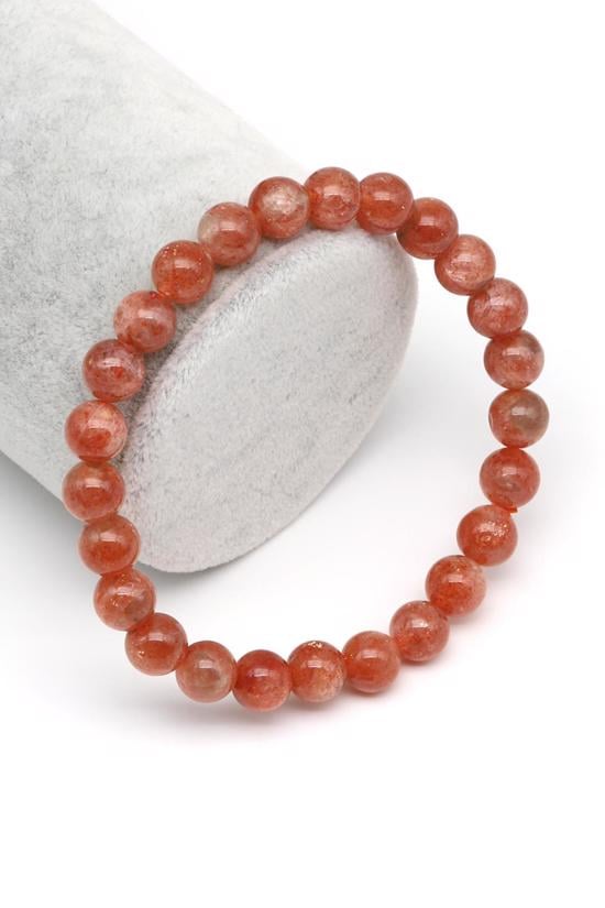 Men genel Güneştaşı Doğal Taş Bileklik Küçük